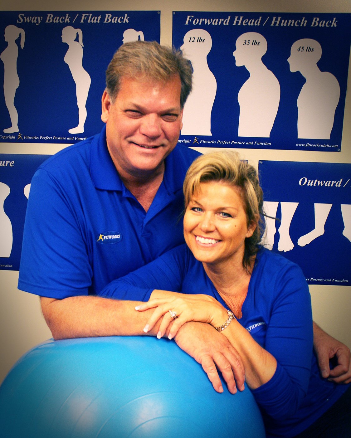 Gary and Sherry are Fitworks Perfect Posture®